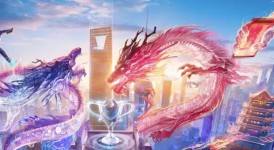 小白兔cos朵莉亚：蓝色连衣裙演绎动漫偶像魅力